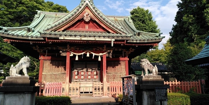 Premier temple : sanctuaire Oyama