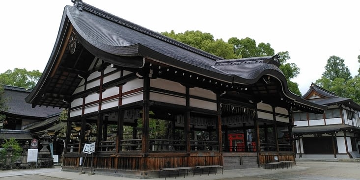 Sanctuaire de la chance à Fuchimi, quartier sud de Kyoto