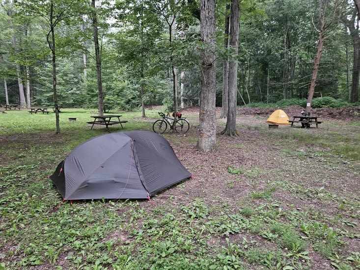 Camping du soir