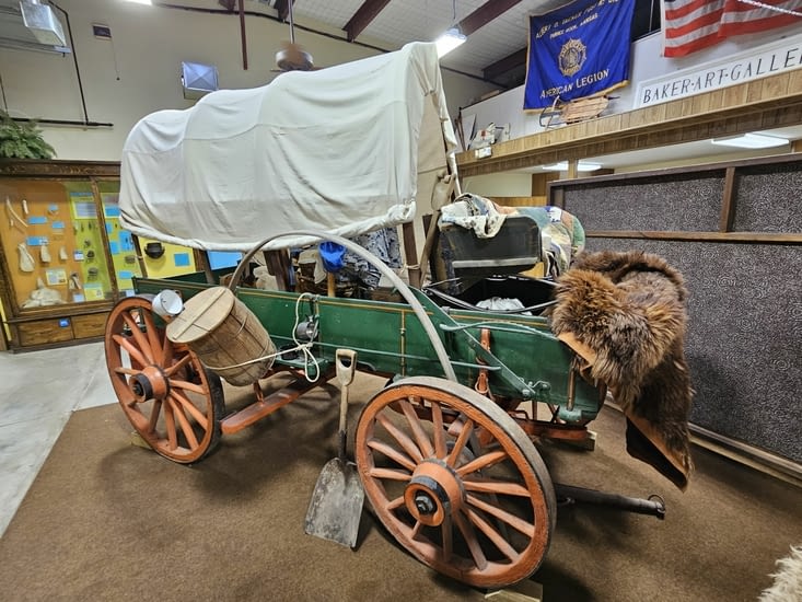 .Au musée du Barton County Historical Society