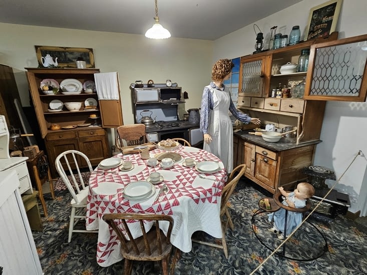 .Au musée du Barton County Historical Society