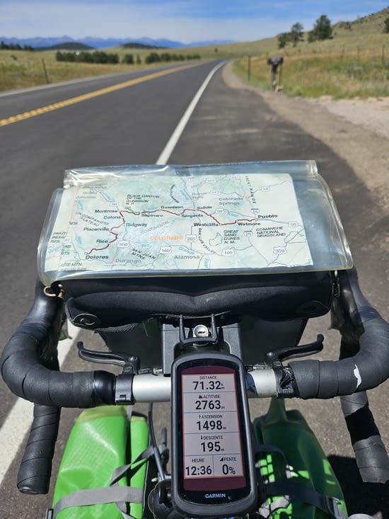 Ouf , l'ascension est terminée,  altitude 2763m