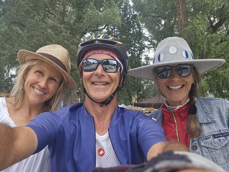 Rencontre sympathique à Ridgway.😃