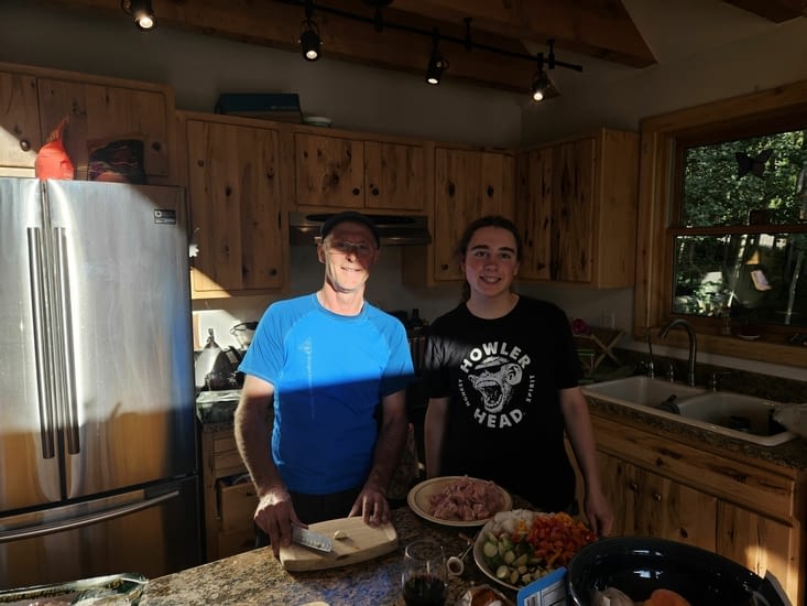 On s'y colle tous pour préparer le dîner