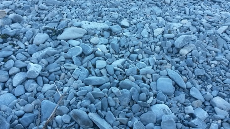Blue rocks