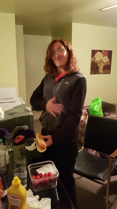 Hummm encore un hotdog !