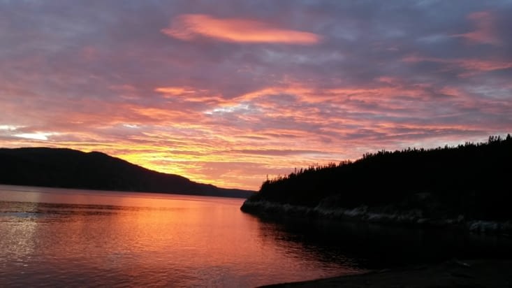 Les couchers de soleil !