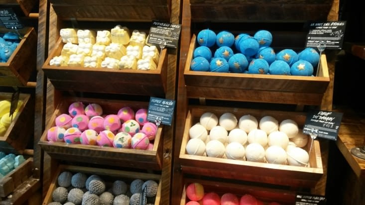 Un magasin de savons à Québec : de belles couleurs et de bonnes odeurs !