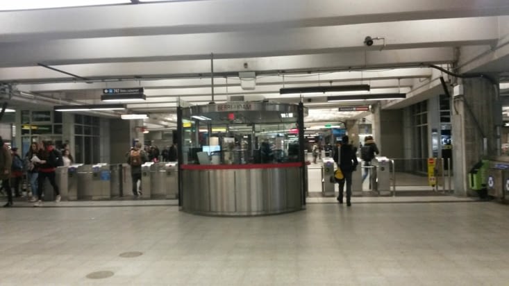 La station de métro