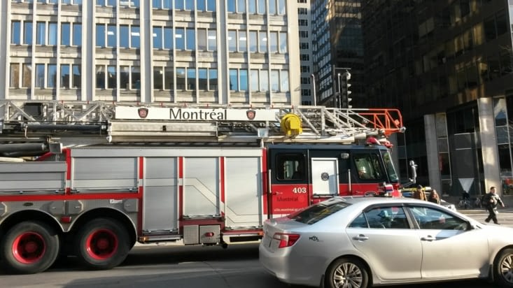 Les pompiers de Montréal