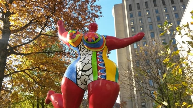 Niki de Saint Phalle au Québec