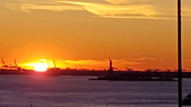 La statue de la Libertad !