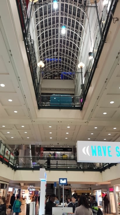 Le centre commercial