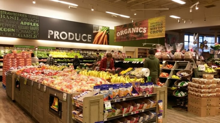 Des fruits et légumes bio