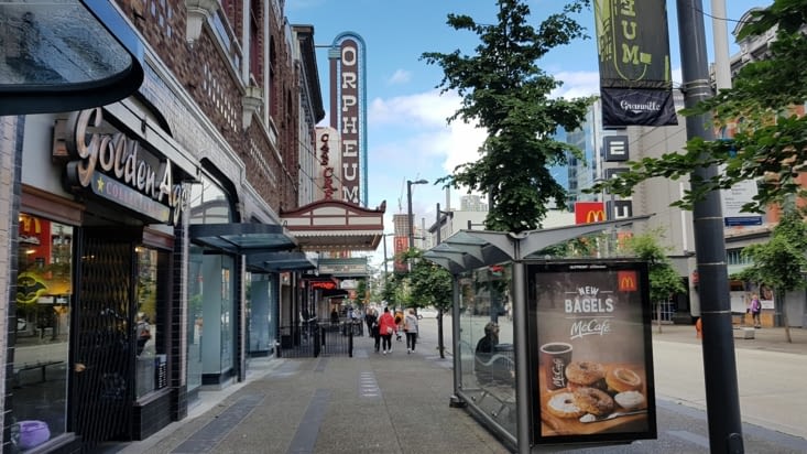 Le théâtre Orpheum