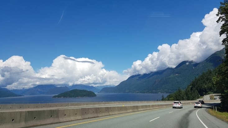 La Sea to Sky de Vancouver à Whistler