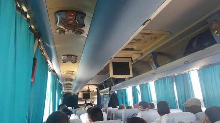 Le bus Viazul pour la Havane