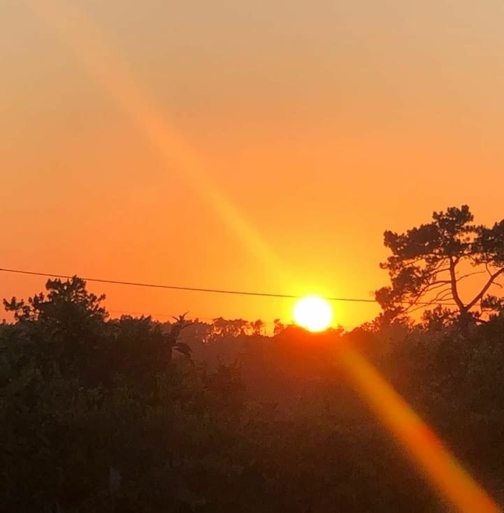 Dernier coucher de soleil sur Carreira