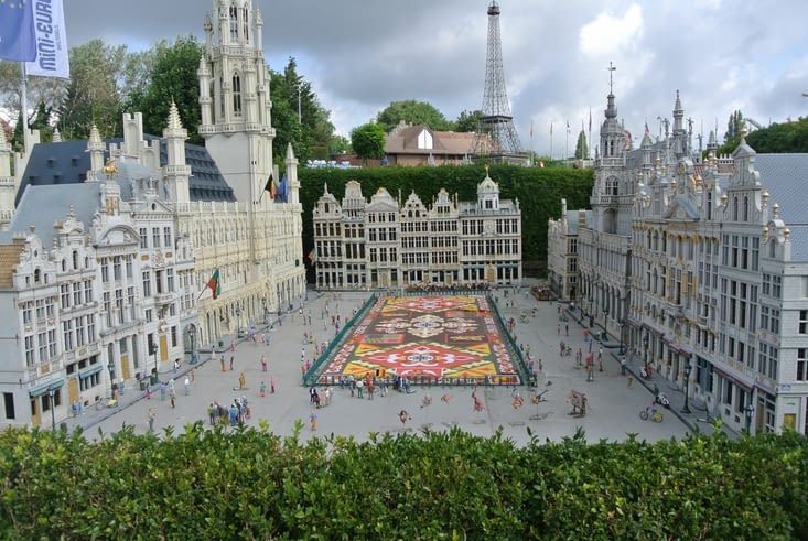 La Grand place de Bruxelles en miniature