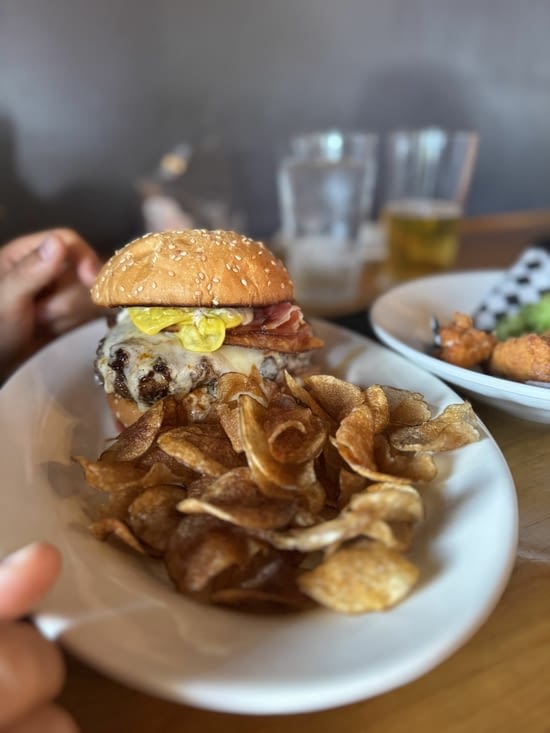 Notre premier burger !