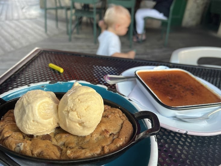 Sans oublier le cookie digestif...