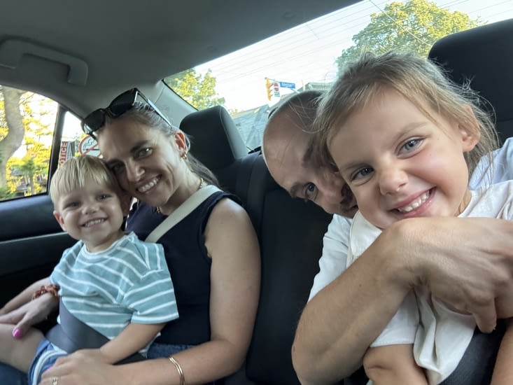 De retour en taxi, le bus c était rigolo 5 minutes