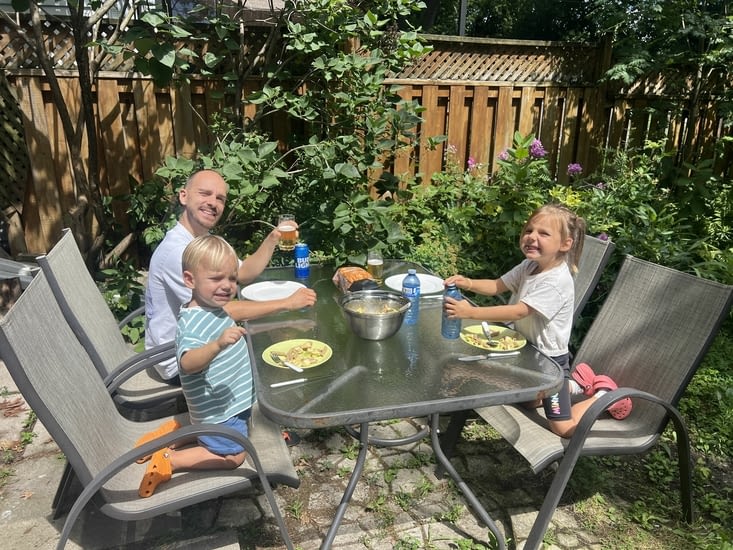 Repas a la maison