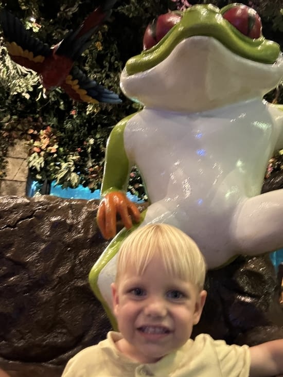 Instant selfie grenouille !!