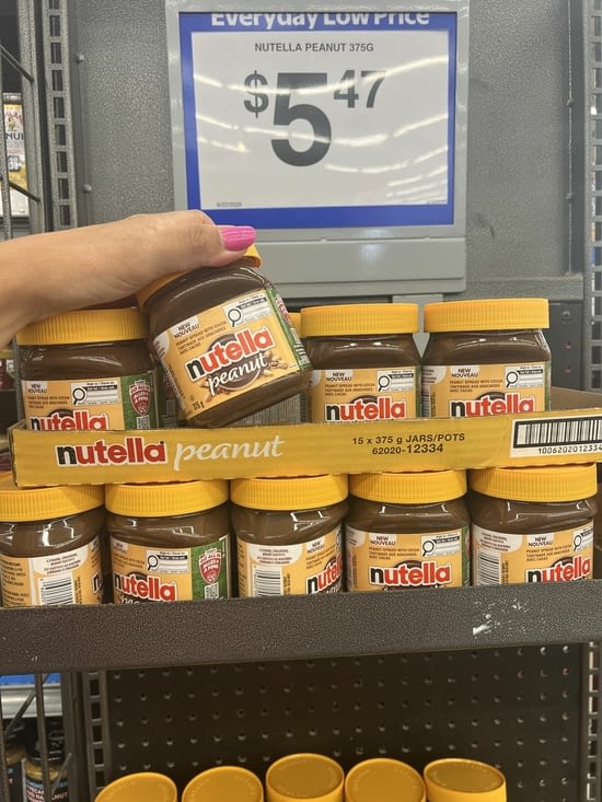 Petites courses au wallmart