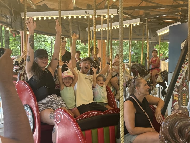 Grosse sensation dans le carrousel ^^