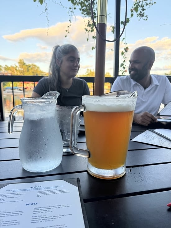 La bière est plus grosse que l'eau !