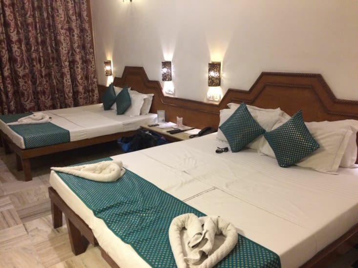 Jaipur - Chambre d'hôtel