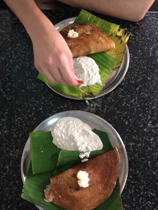 Mysore - repas du midi