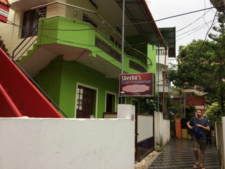 Kochi - les maisons colorées