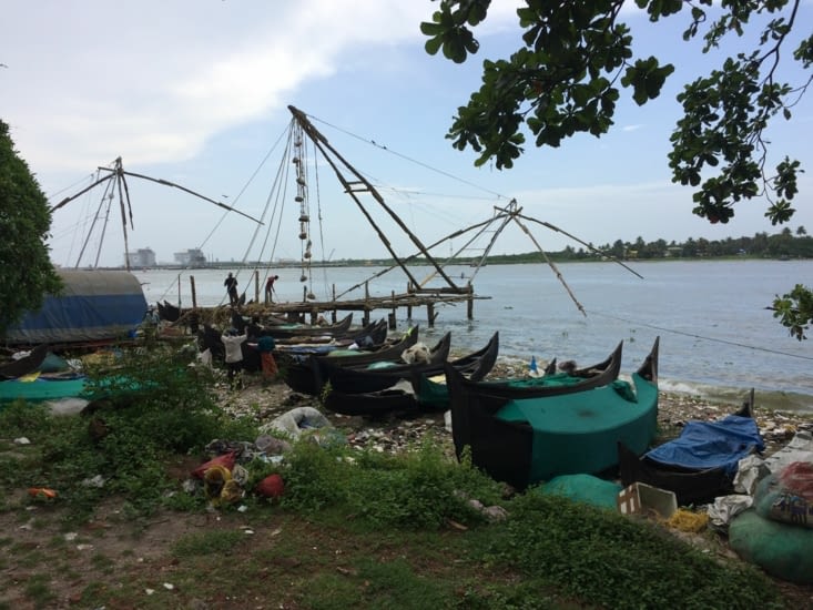 Kochi - Fishing chineese nets