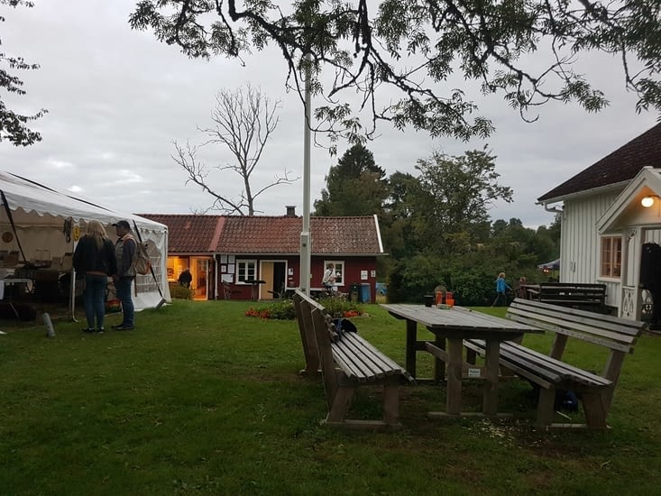 La place centrale du festival.