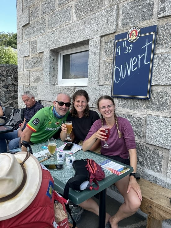 Avec Julien et Clem ! On rigole bien ensemble