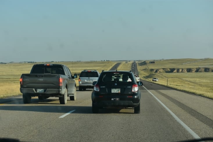 Embouteillage avant Cheyenne