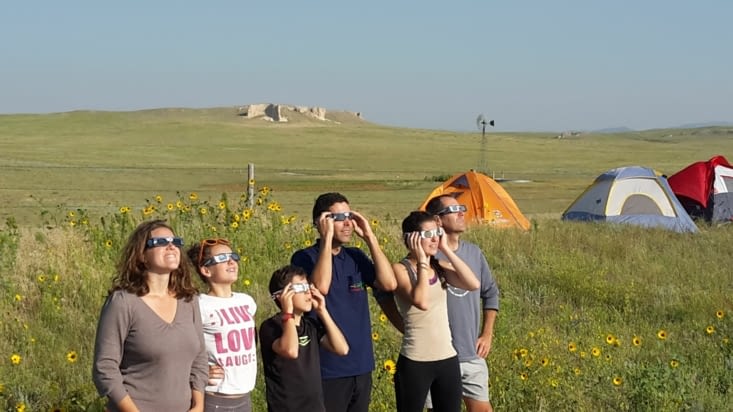 Prêt pour assister au spectacle