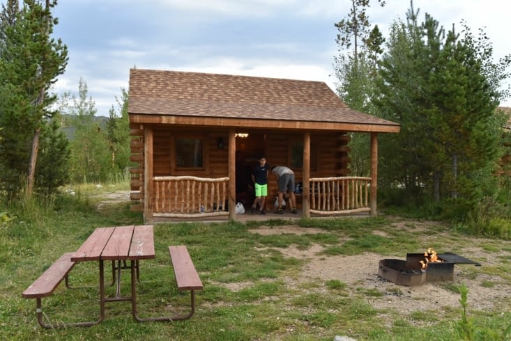 Notre cabane en bois