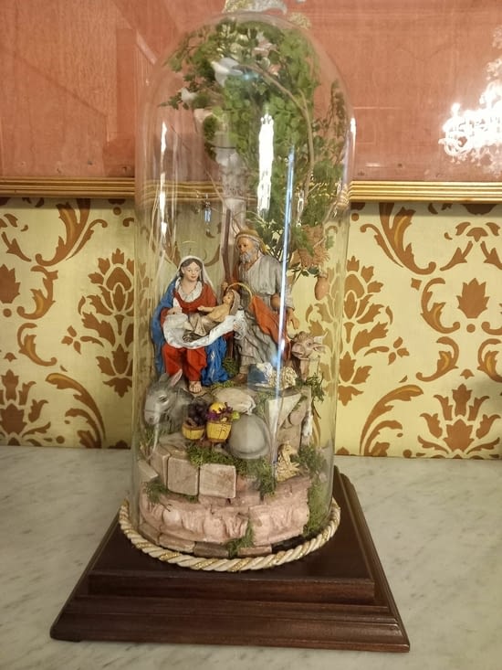 Petite crèche dans les appartements de l'archevêque