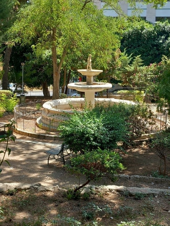 La fontaine de la piazza Guglielmo Marconi