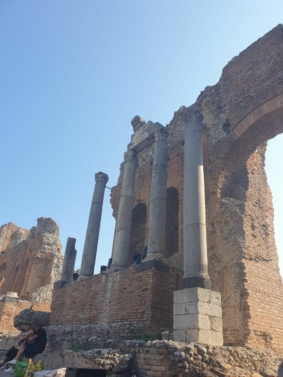 Le théâtre grec de Taormine