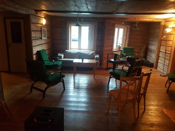 Bon sauf que quand on est arrivé il faisait nuit. La photo date de demain !