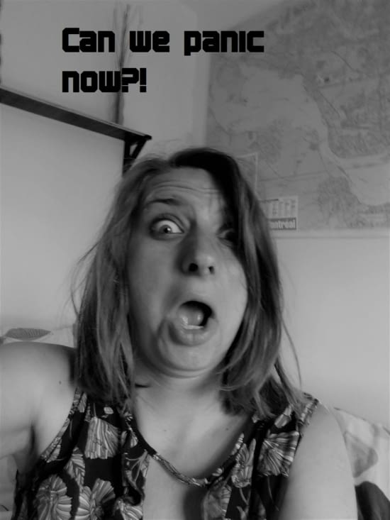 Ma réaction à l'annonce du commandant de bord