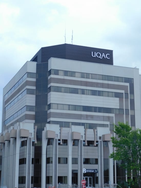La tour de l'UQAC