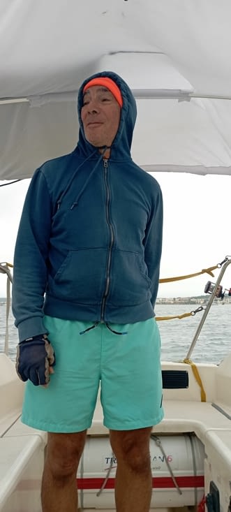 Papa au départ de Gruissan !!