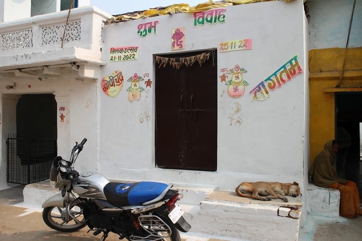 Encore une jolie maison où a eu lieu un mariage en novembre