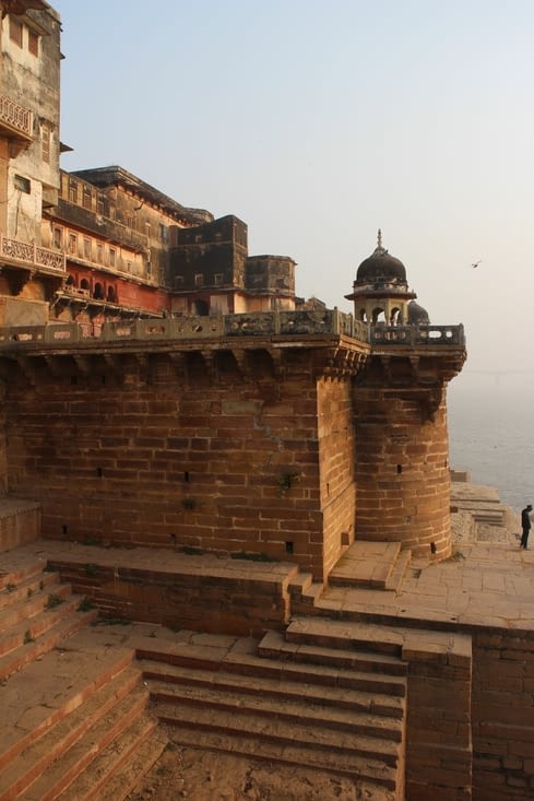 Côté du fort donnant sur le Gange