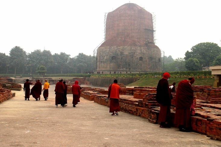 Le stupa de Sarnath